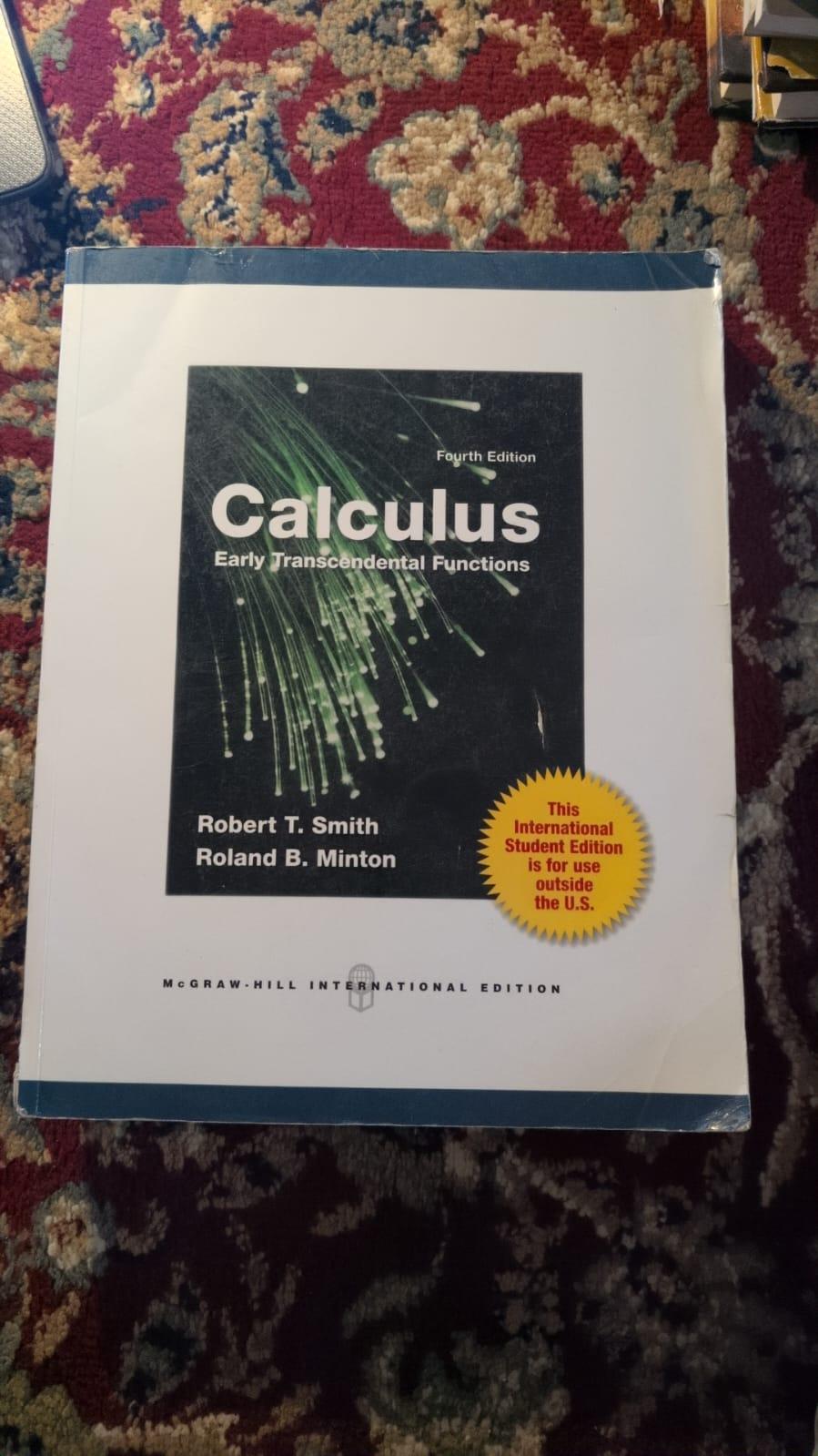 Calculus: Early Transcendental Functions