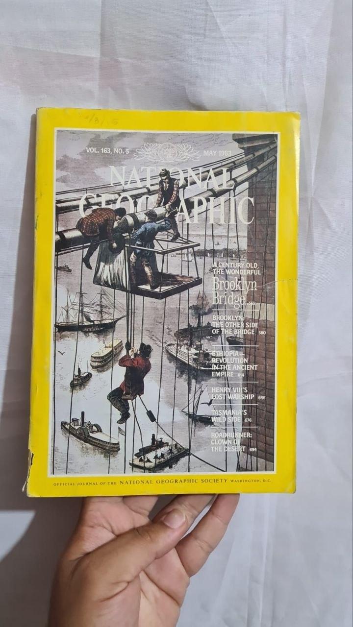 National Geographic — May 1983 (Brooklyn Bridge)