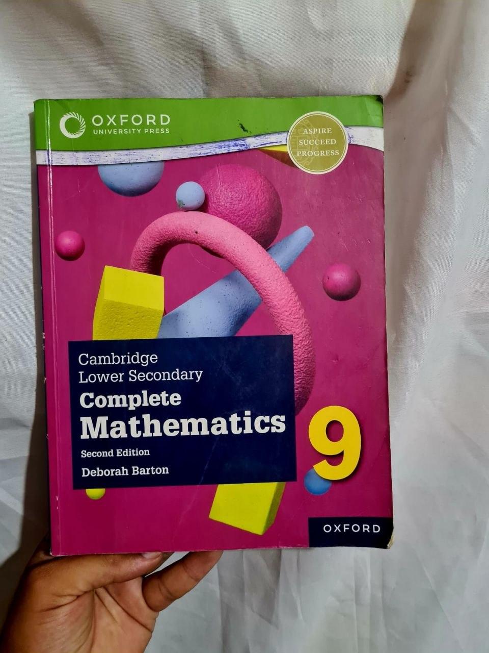 Cambridge Lower Secondary Complete Mathematics 9