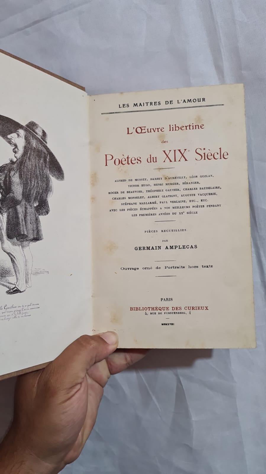 L'Œuvre libertine des Poètes du XIXe Siècle