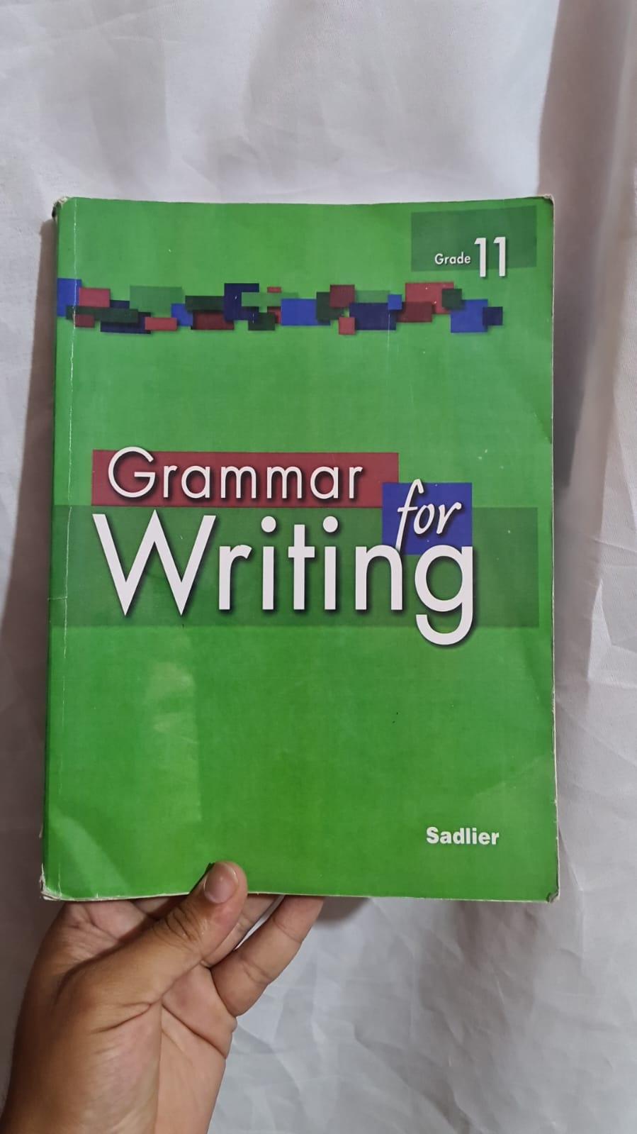 Grammar for Writing