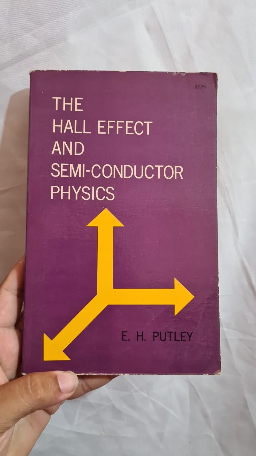 The Hall Effect and Semi-Conductor Physics