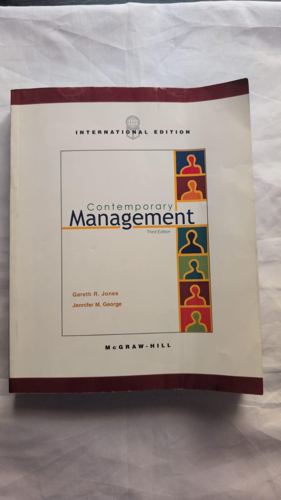 Contemporary Management