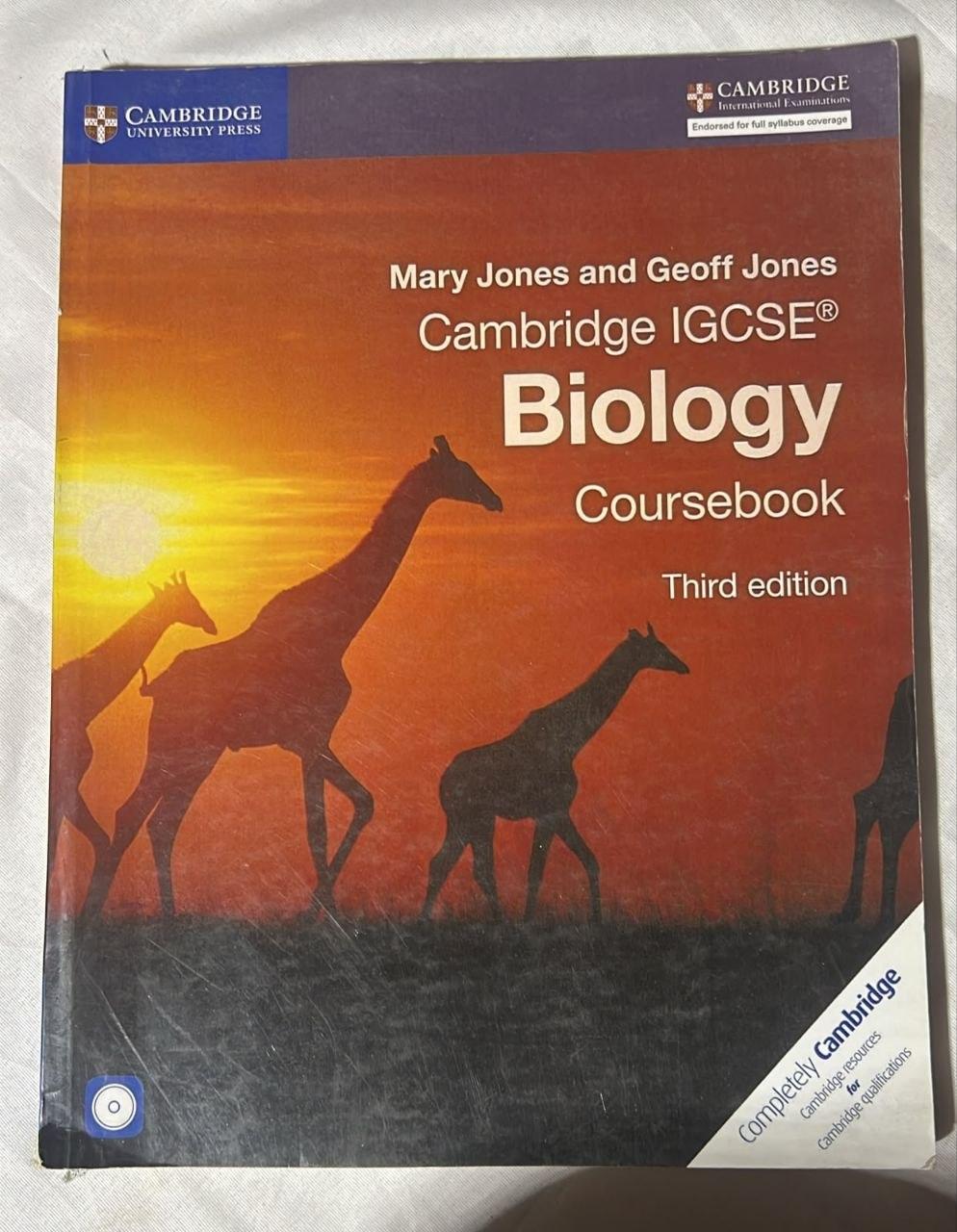 Cambridge IGCSE Biology Coursebook