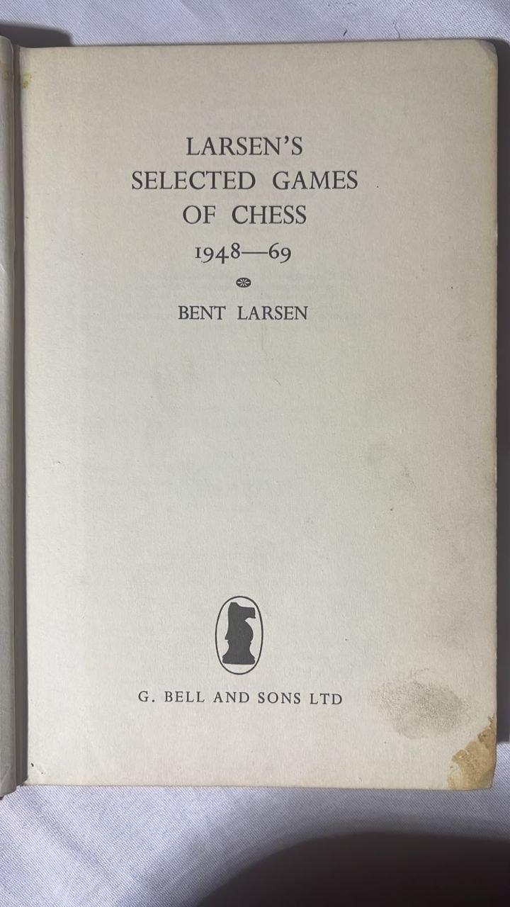 Larsen's Selected Games of Chess 1948-69