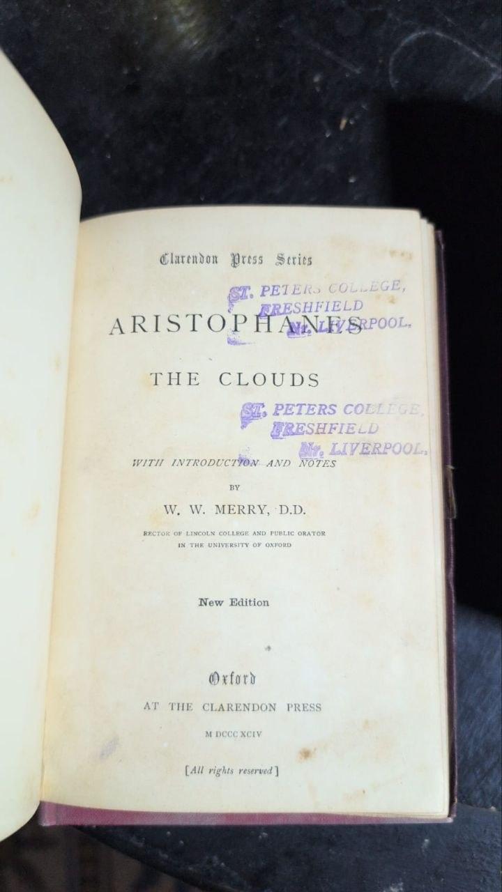 Aristophanes: The Clouds
