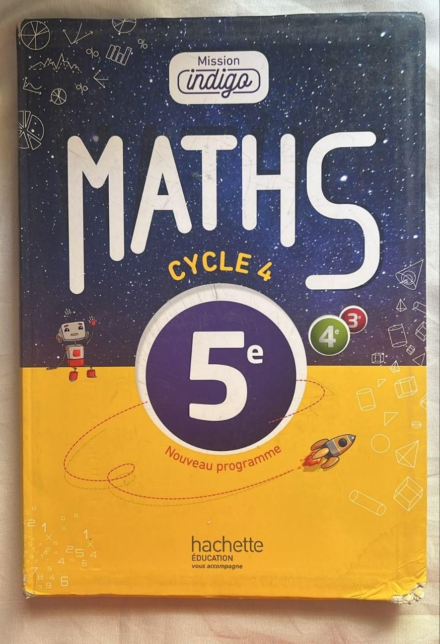 Maths 5e (Cycle 4) - Mission Indigo