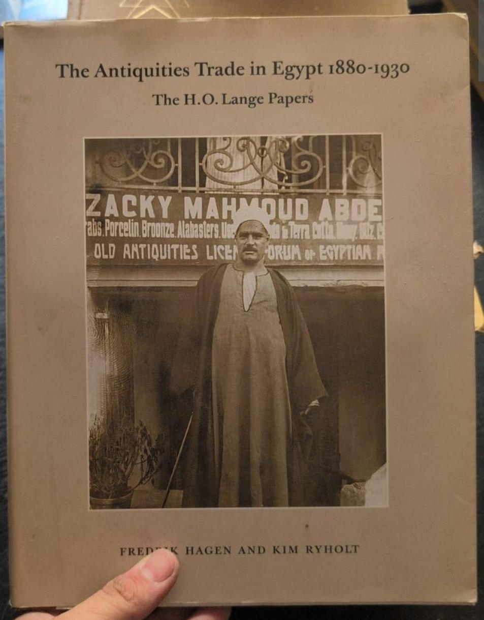 The Antiquities Trade in Egypt 1880–1930